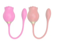 Vibrador De Ponto G E Clitóris Com Pulsações Snak