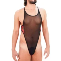 Body Em Tule Com Detalhe Estampado Sd Clothing