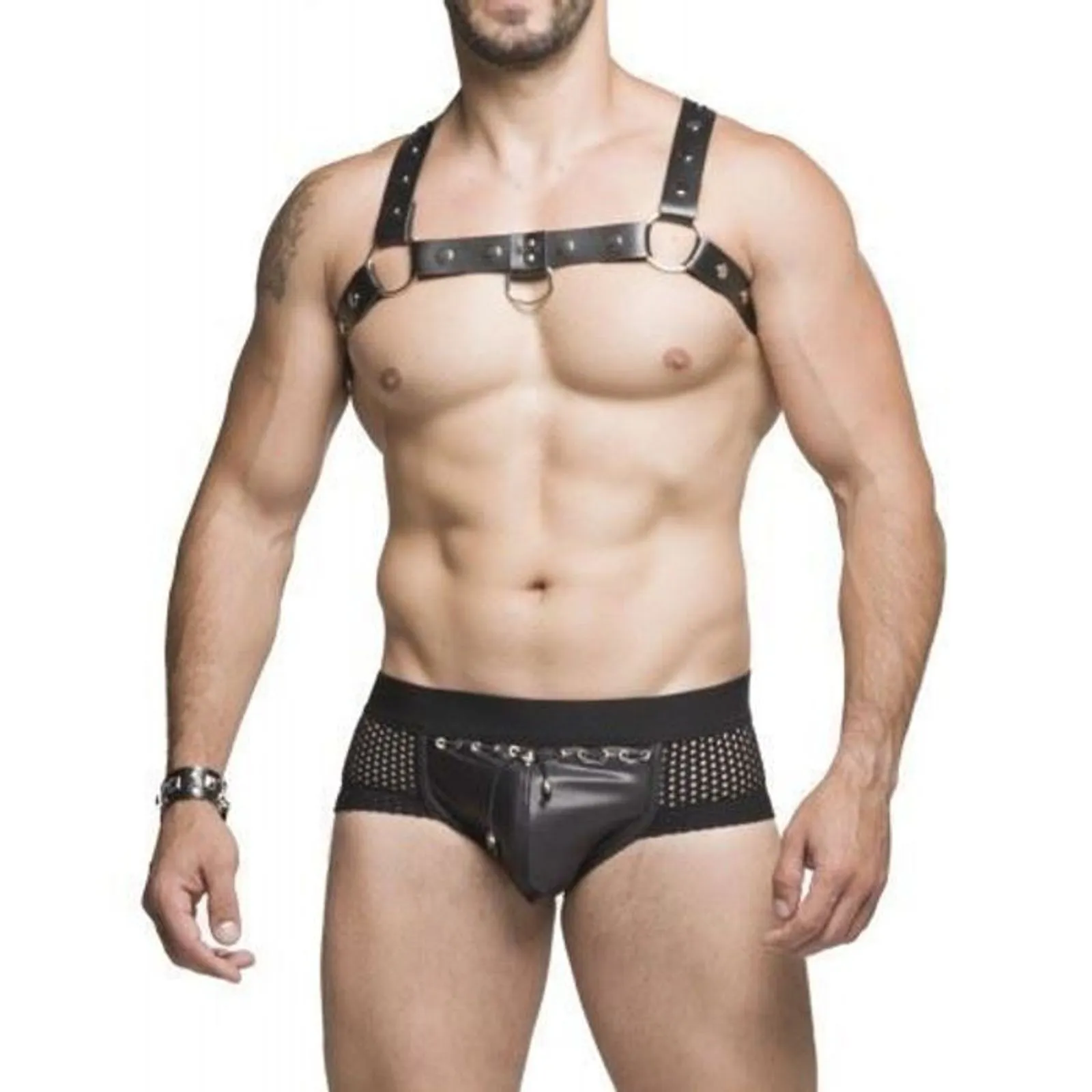 Cueca Arrastão Lateral Com Ilhós Caveira