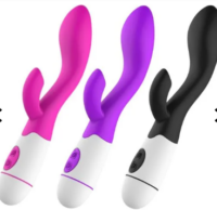 Vibrador Ponto G Com 30 Vibrações E Estimulador Clitoriano - Imagem 2