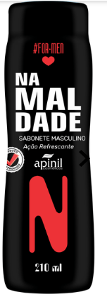 Sabonete Masculino For Men 200ml Apinil - Imagem 3