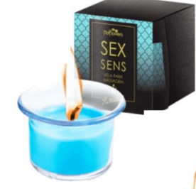 Vela Aromática Para Massagem Sex Sens 20g - Imagem 5