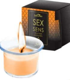 Vela Aromática Para Massagem Sex Sens 20g - Imagem 3