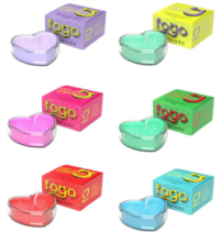 Vela Beijável Fogo Da Paixão Com Glitter 20g