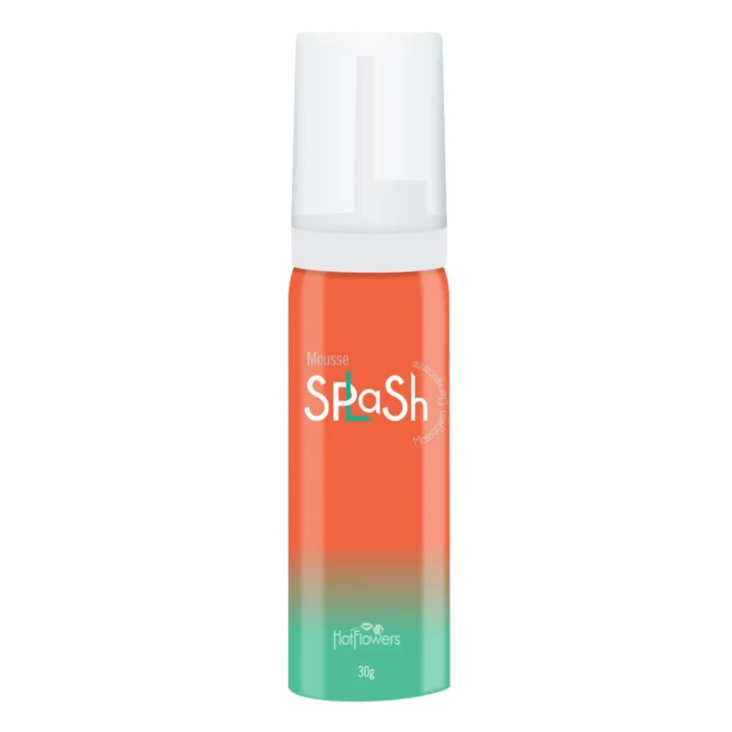 Mousse Splash Para Massagem 30g Hot Flowers