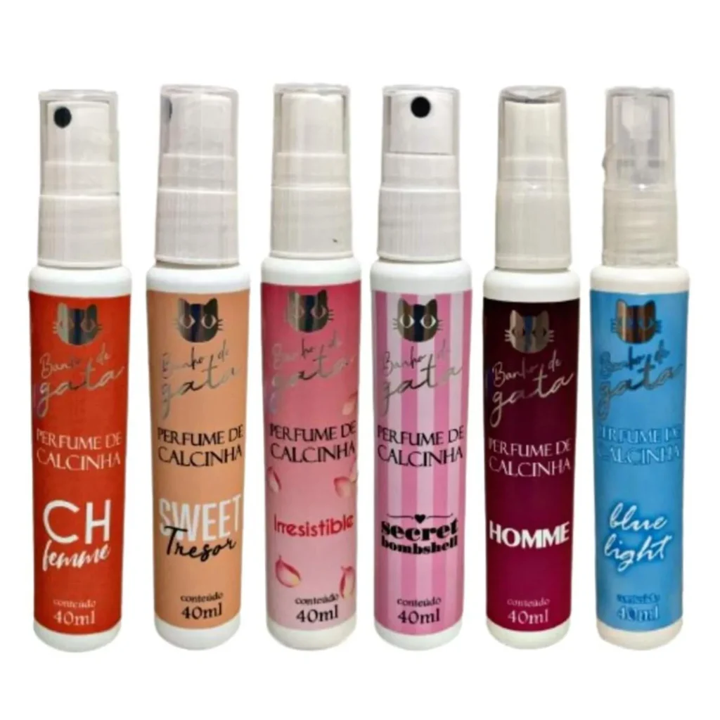 Perfume De Calcinha 40ml Banho De Gata
