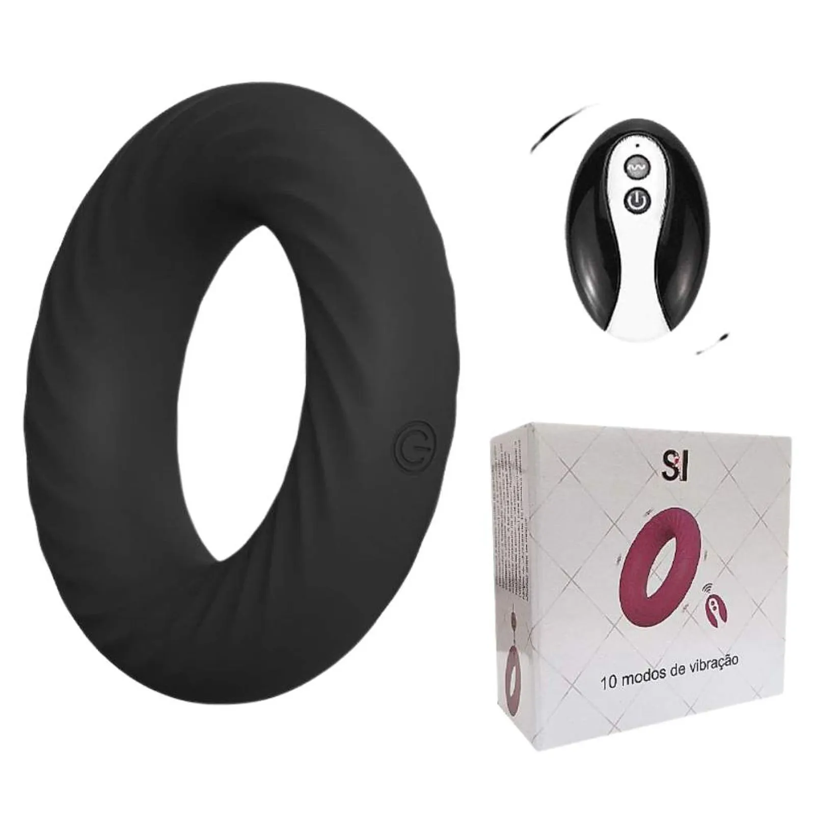 Anel Peniano com Controle Remoto Mega Import