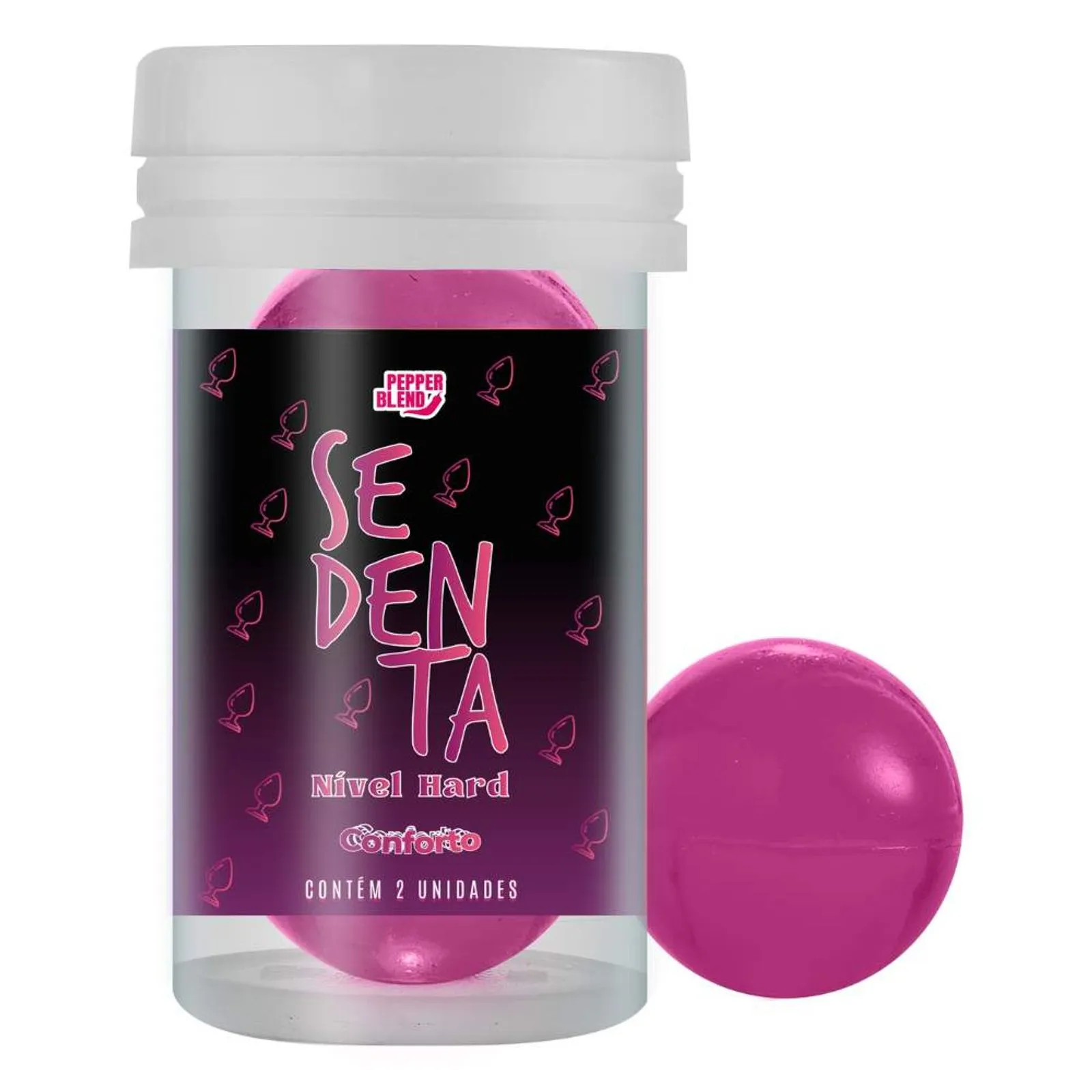 Bolinha Sedenta Nível Hard Com 2 Unid. Pepper Blend