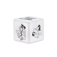 Dado Jogo Do Prazer Chaveiro Glow 1 Unid. Diversão Ao Cubo