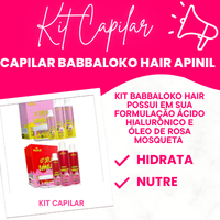 Kit Capilar Babbaloko Hair Apinil