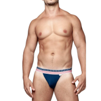 Cueca Jockstrap Em Suplex Com Elástico América