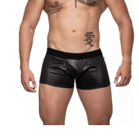 Cueca Boxer Em Cirrê Preta