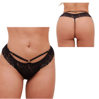 Calcinha Tailandesa Personalizável Preta