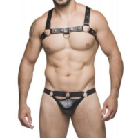 Cueca Jockstrap Em Cirrê com Detalhe Frontal 3 Argorlas