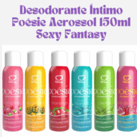Desodorante Íntimo Poésie Aerossol 150ml Sexy Fantasy