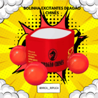 Bolinha Excitantes Dragão Chinês Sexy Fantasy