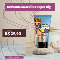 Excitante Masculino Super Big 25g Sofisticatto