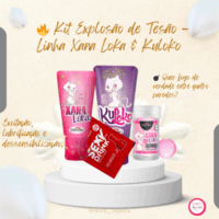 Kit Explosão de Tesão – Lubrificante + excitante Xana Loka & Kuloko + Brinde Sexy Drink pó