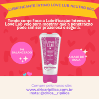 Lubrificante Íntimo Love Lub Neutro 60g La Pimienta