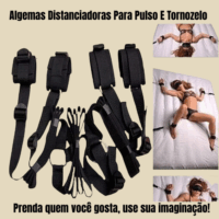 Algemas Distanciadoras Para Pulso E Tornozelo, BDSM para Fantasias e Fetiches para casais
