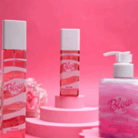 Kit Blow Girl Hidratante Perfume 30ml e Body Spash 180ml Blow Beijos Morango com Creme