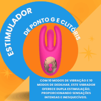 Vibrador De Ponto G E Clitóris Com Dedilhar